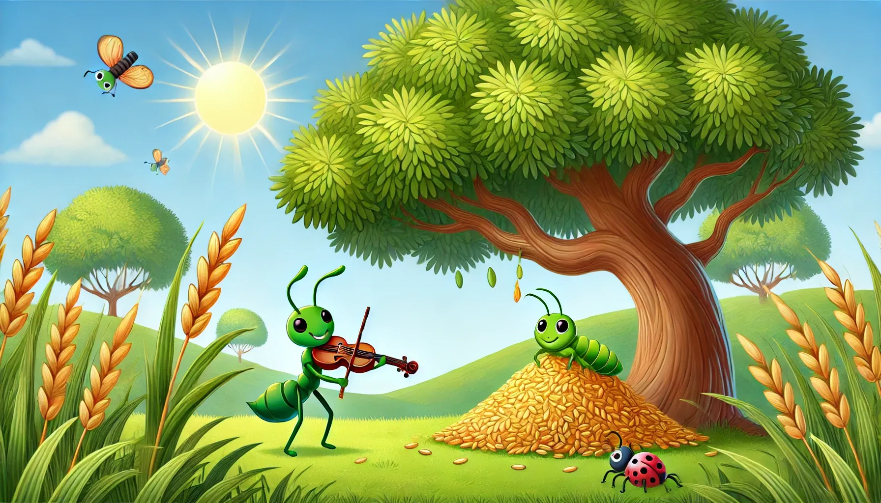 The Ant and the Grasshopper