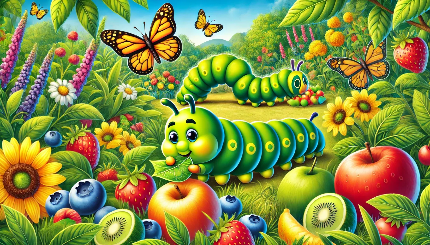 A Hunger for More - Caterpillar Story for Kids