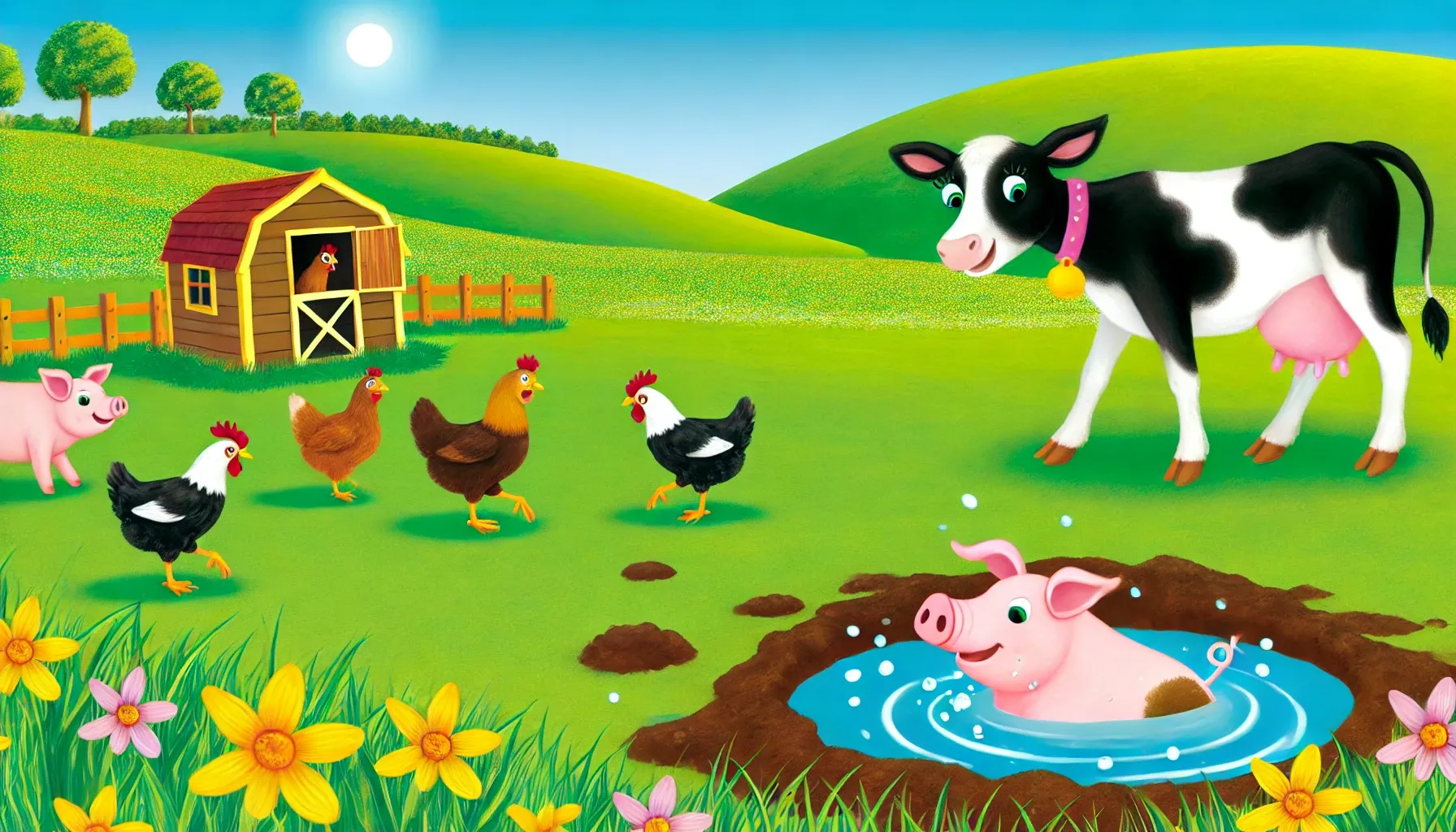 Bella - The Story of a Brave Cow for Kids