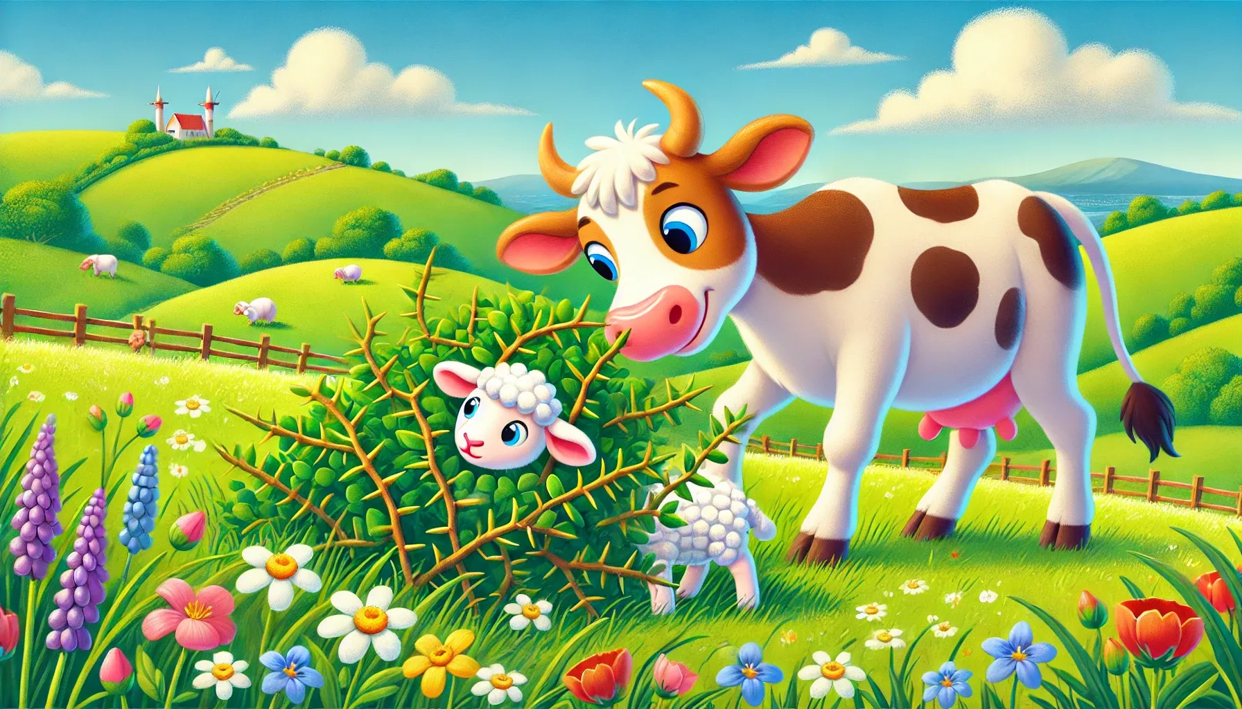 Bella - The Story of a Brave Cow for Kids