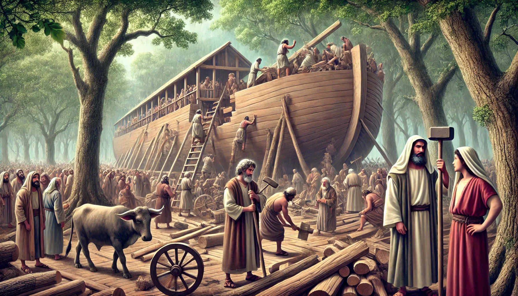 Building the Ark - Noah