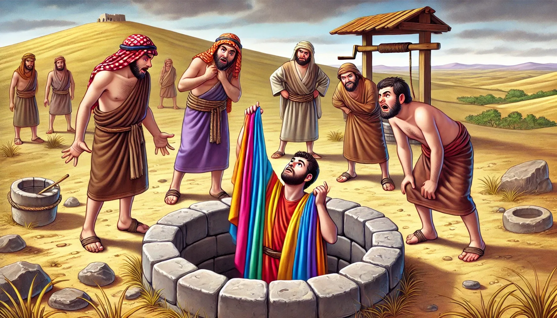 Joseph and His Colorful Coat - Bible Story for Kids - Betrayal