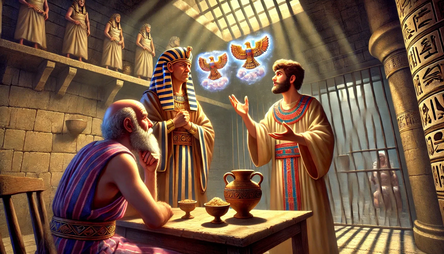 Joseph and His Colorful Coat - Bible Story for Kids - Prision