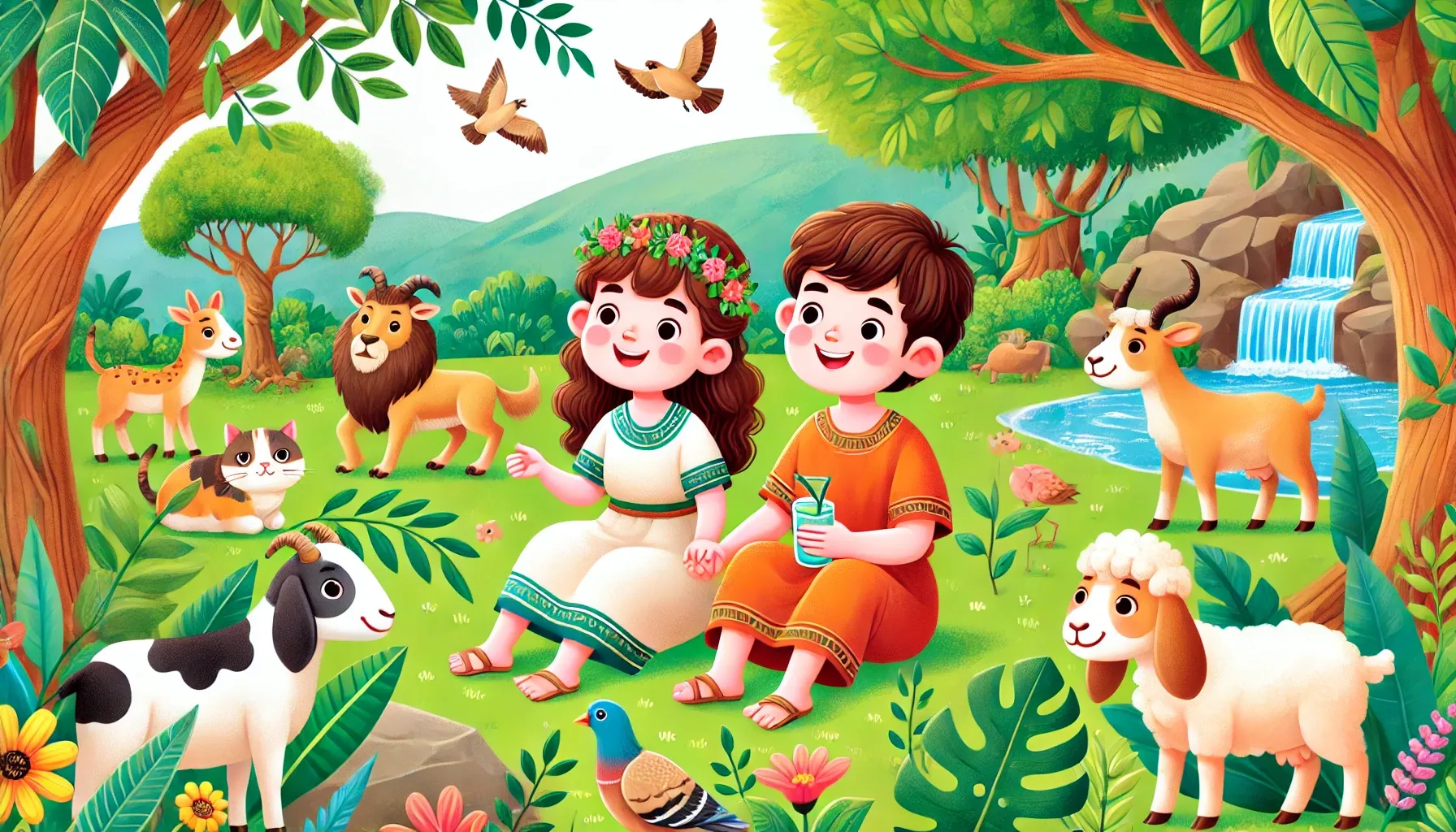 Adam and Eve: Bible Story for Kids