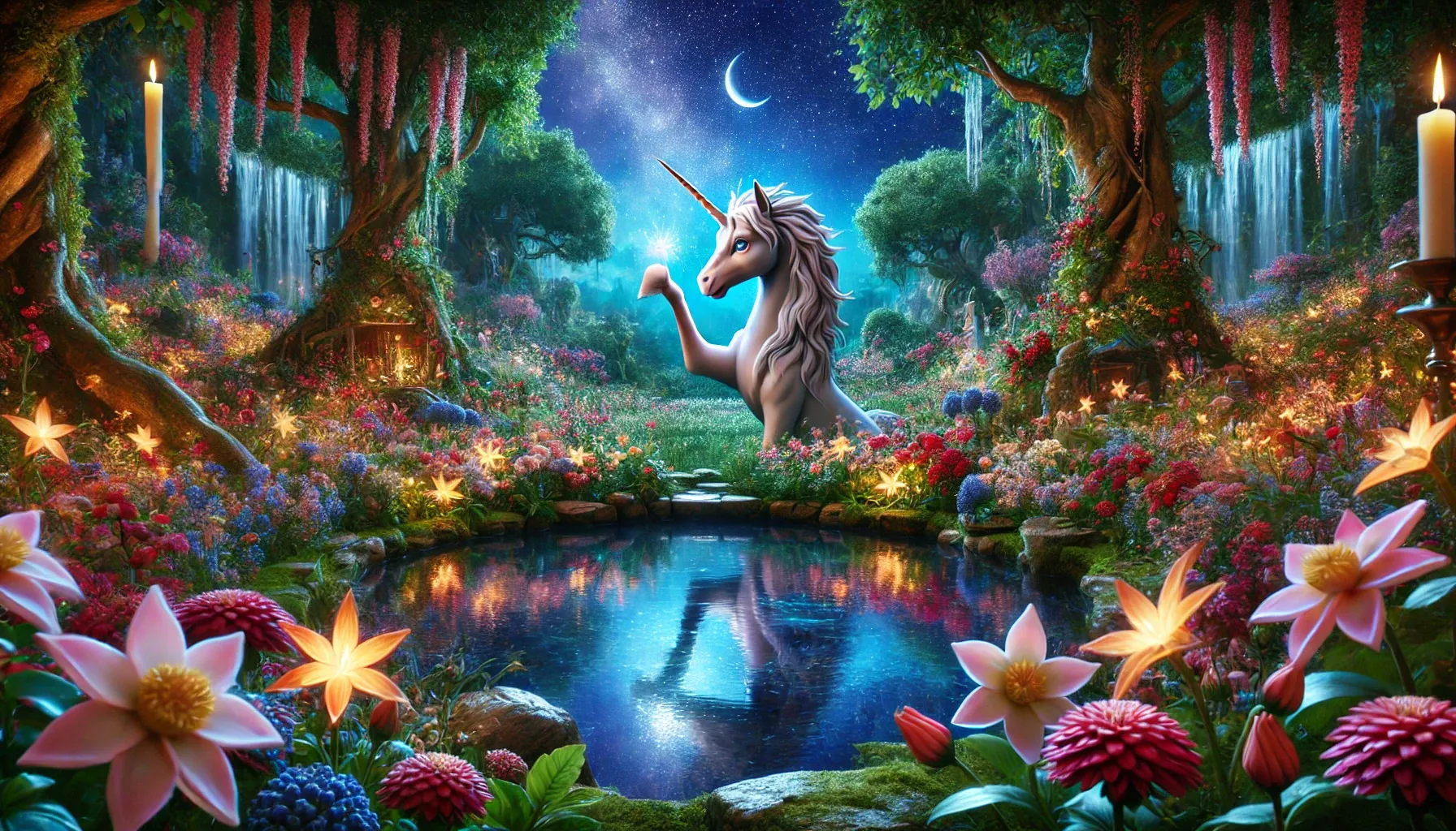 Luna and the Secret of the Enchanted Forest - Unicorn Story for Kids