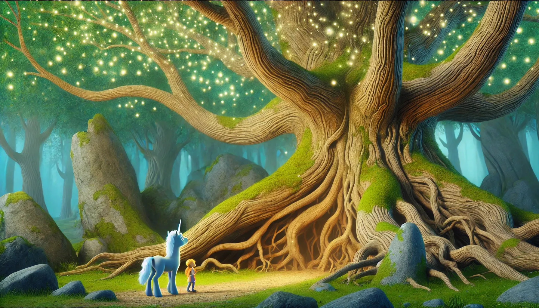 Luna and the Secret of the Enchanted Forest - Unicorn Story for Kids