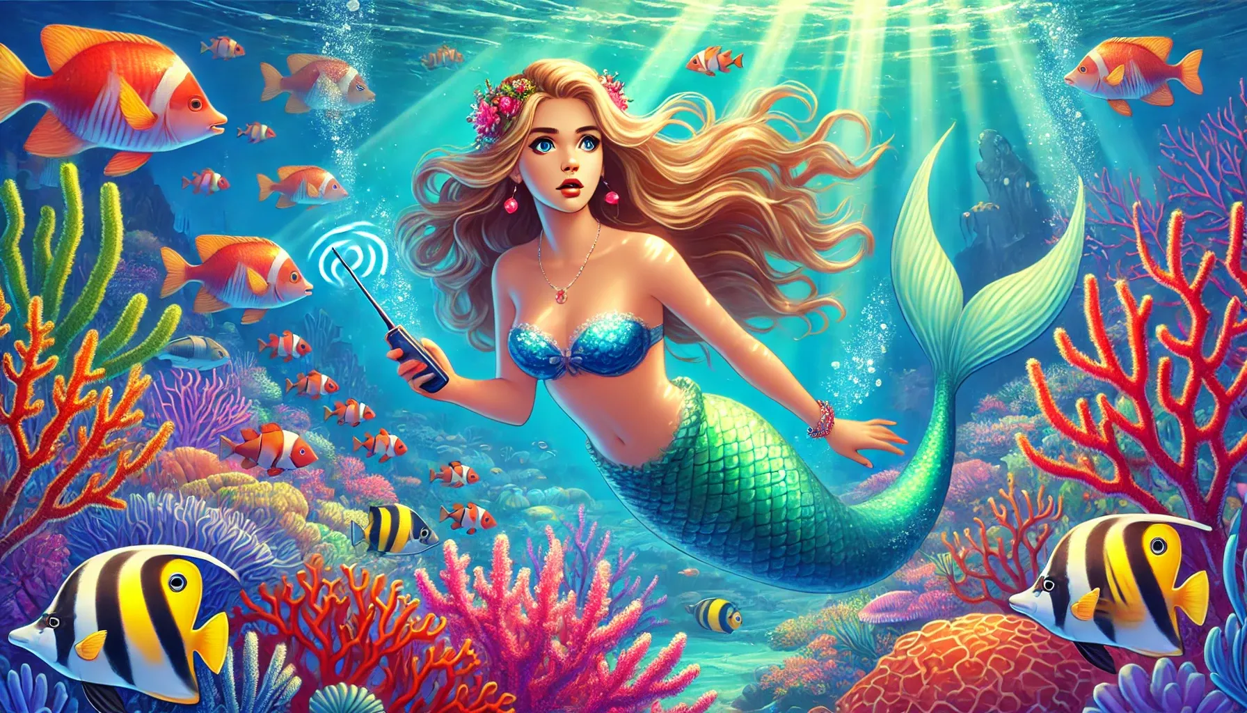 Marina, the Mermaid Part 4 - Story for Kids - Mermaid story for kids