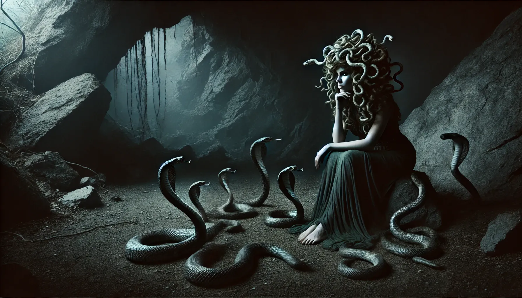 Medusa's Isolation - Medusa for kids