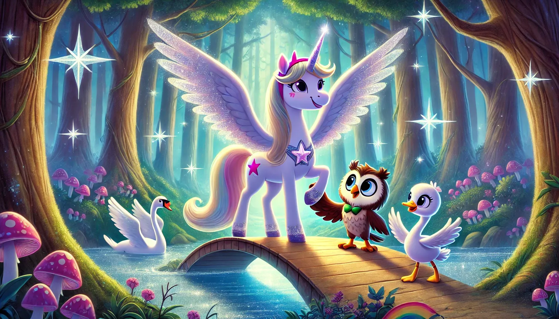 Star and the Rainbow Bridge - Part 3 The Secret of the Silver Moon - lessons