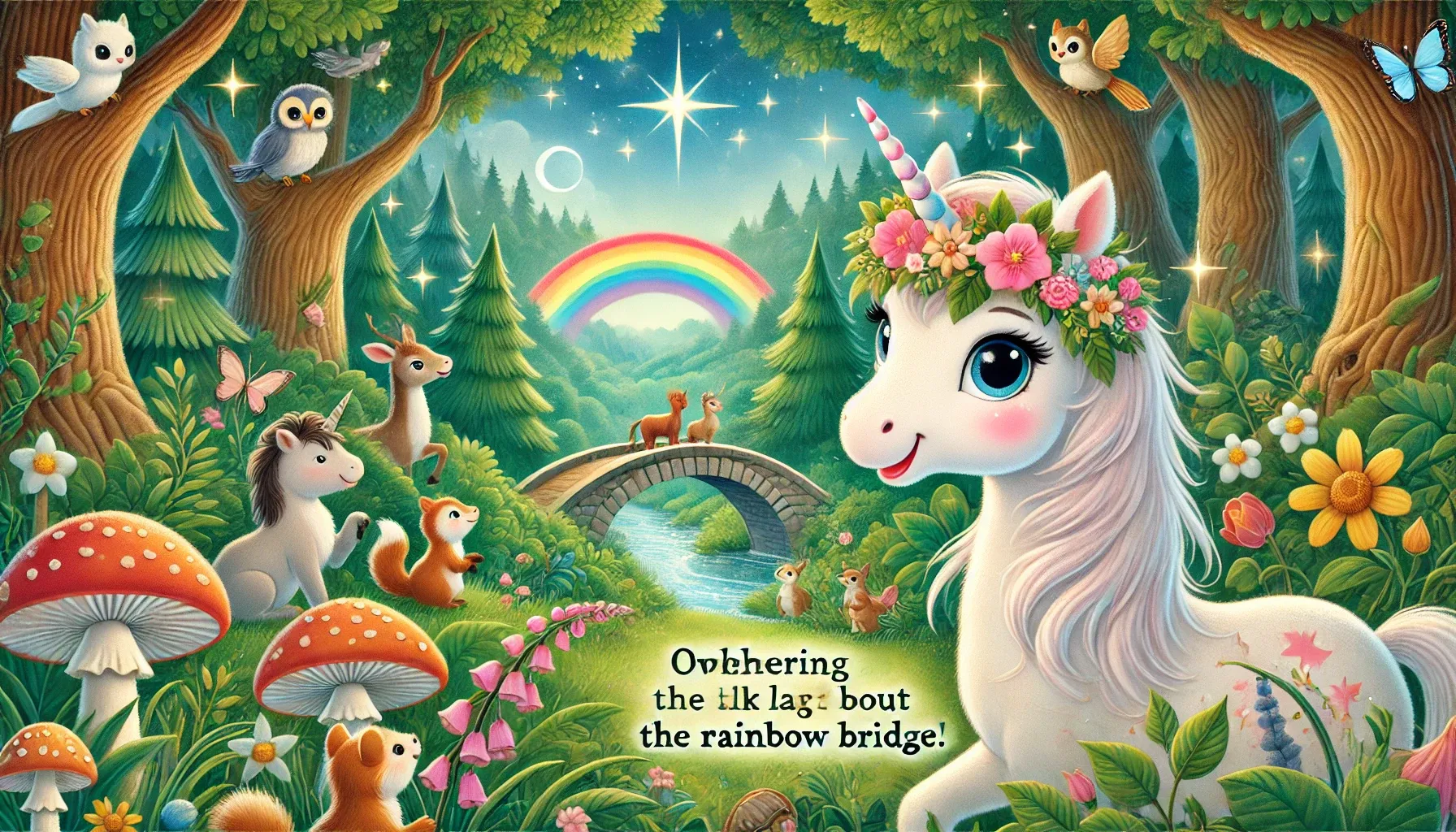 Star and the Rainbow Bridge - Unicorn Story for Kids