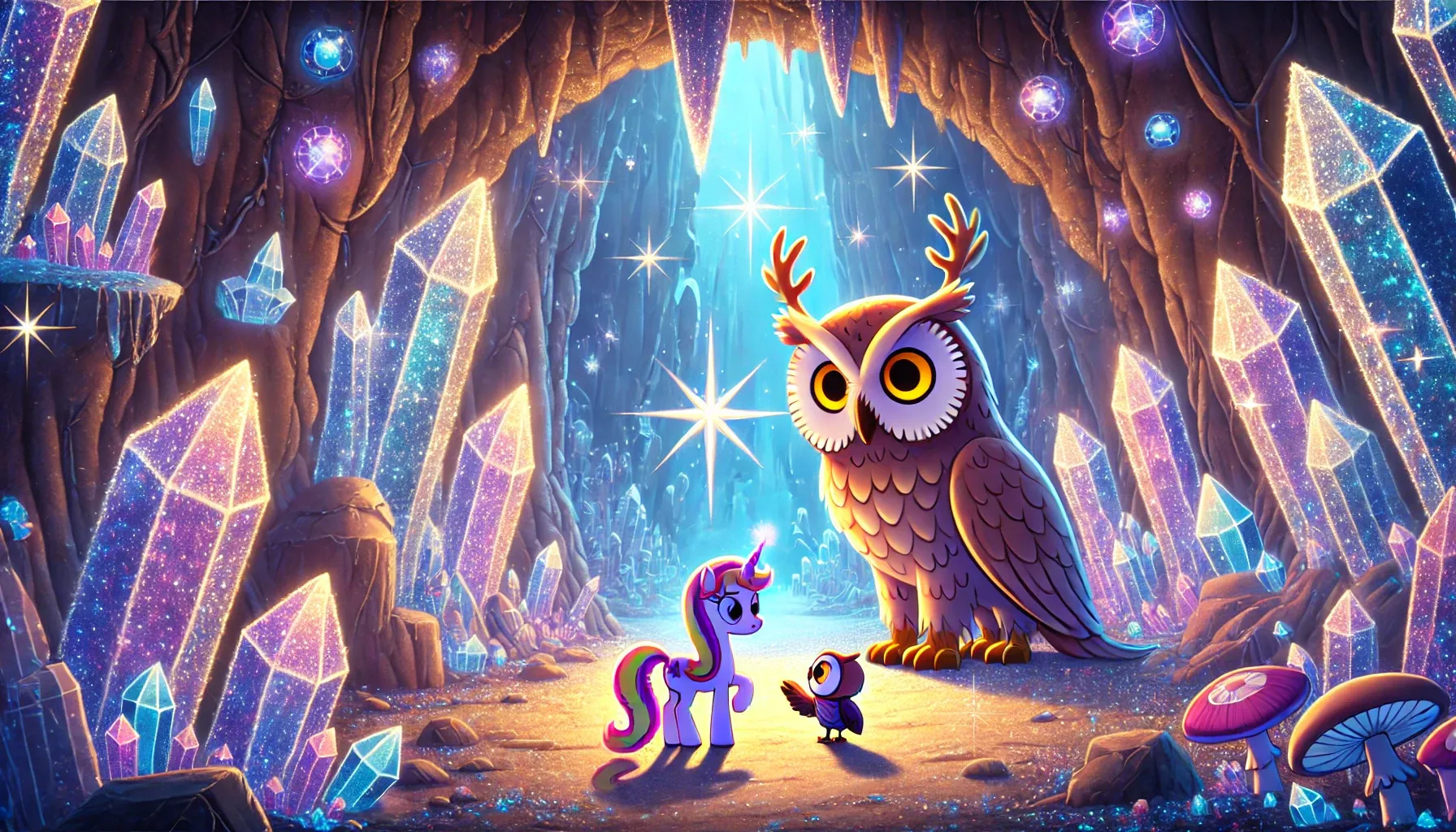 Star's Journey to the Rainbow Falls - Unicorn Story for Kids