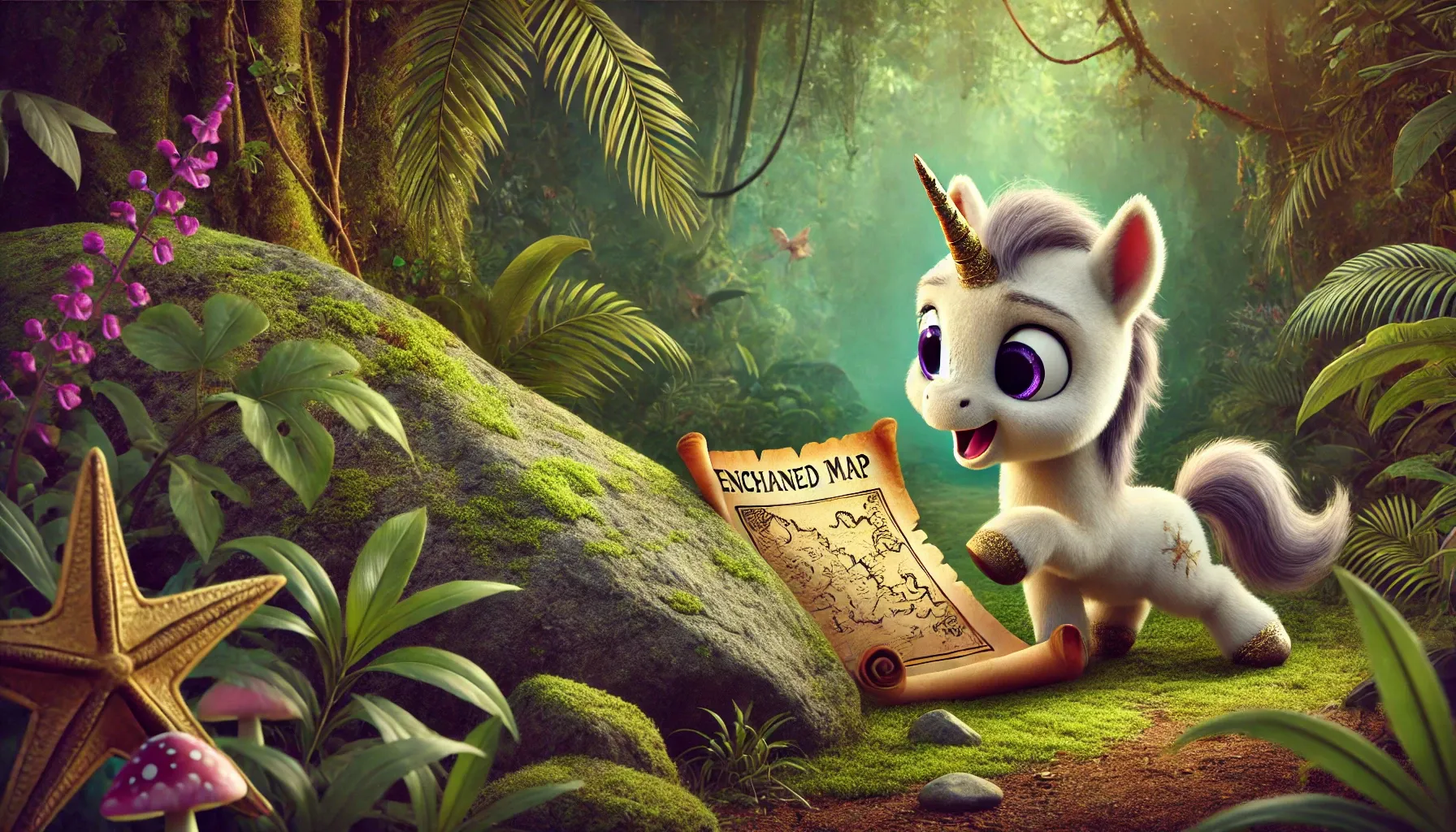 Star's Journey to the Rainbow Falls - Unicorn Story for Kids