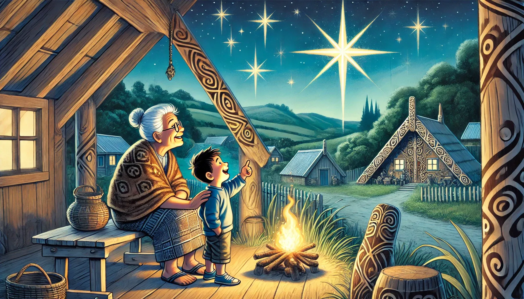 Tama and the Stars of Matariki - Matariki Story for Kids