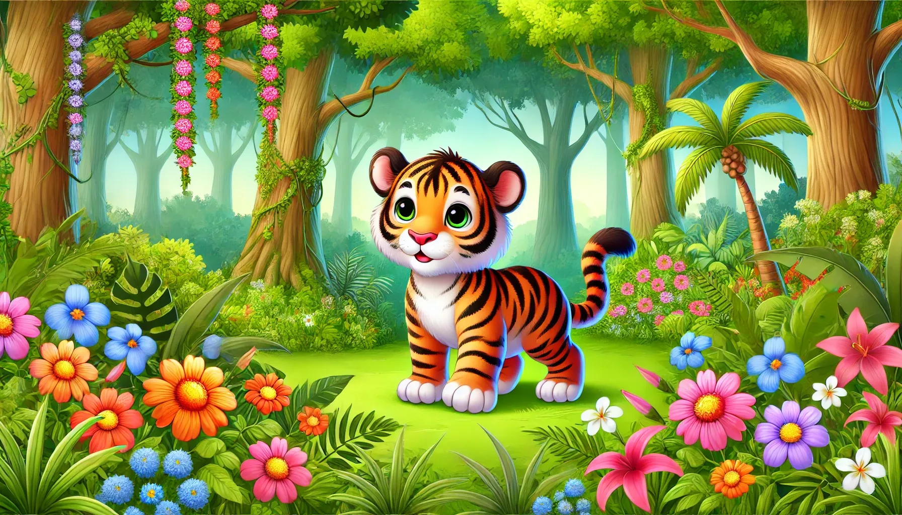 Tara's Jungle Home - Tiger story for kids