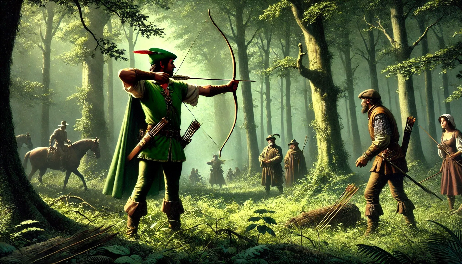 The Arrival of Robin Hood