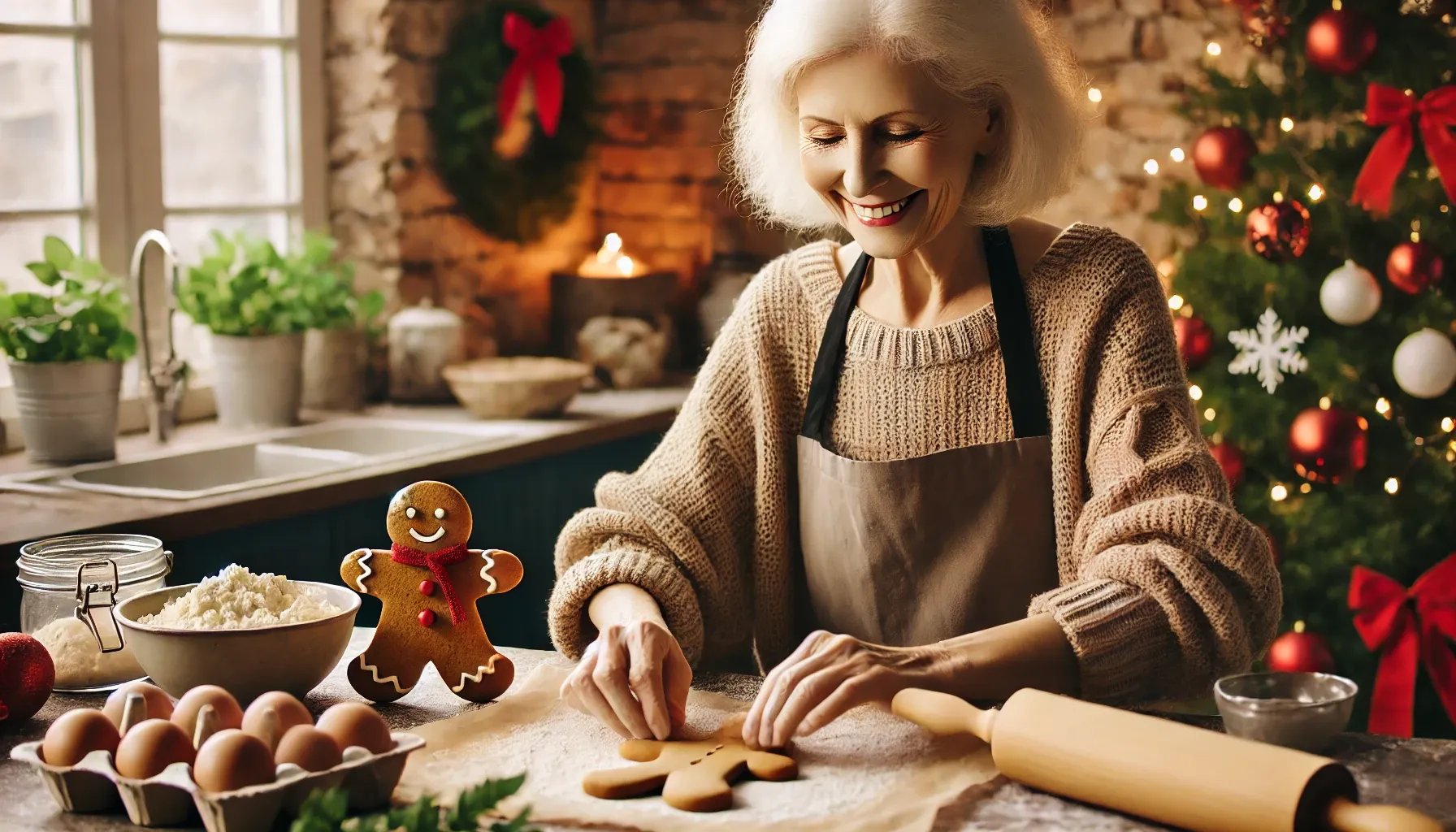 The Baking Begins - Gingerbread man story