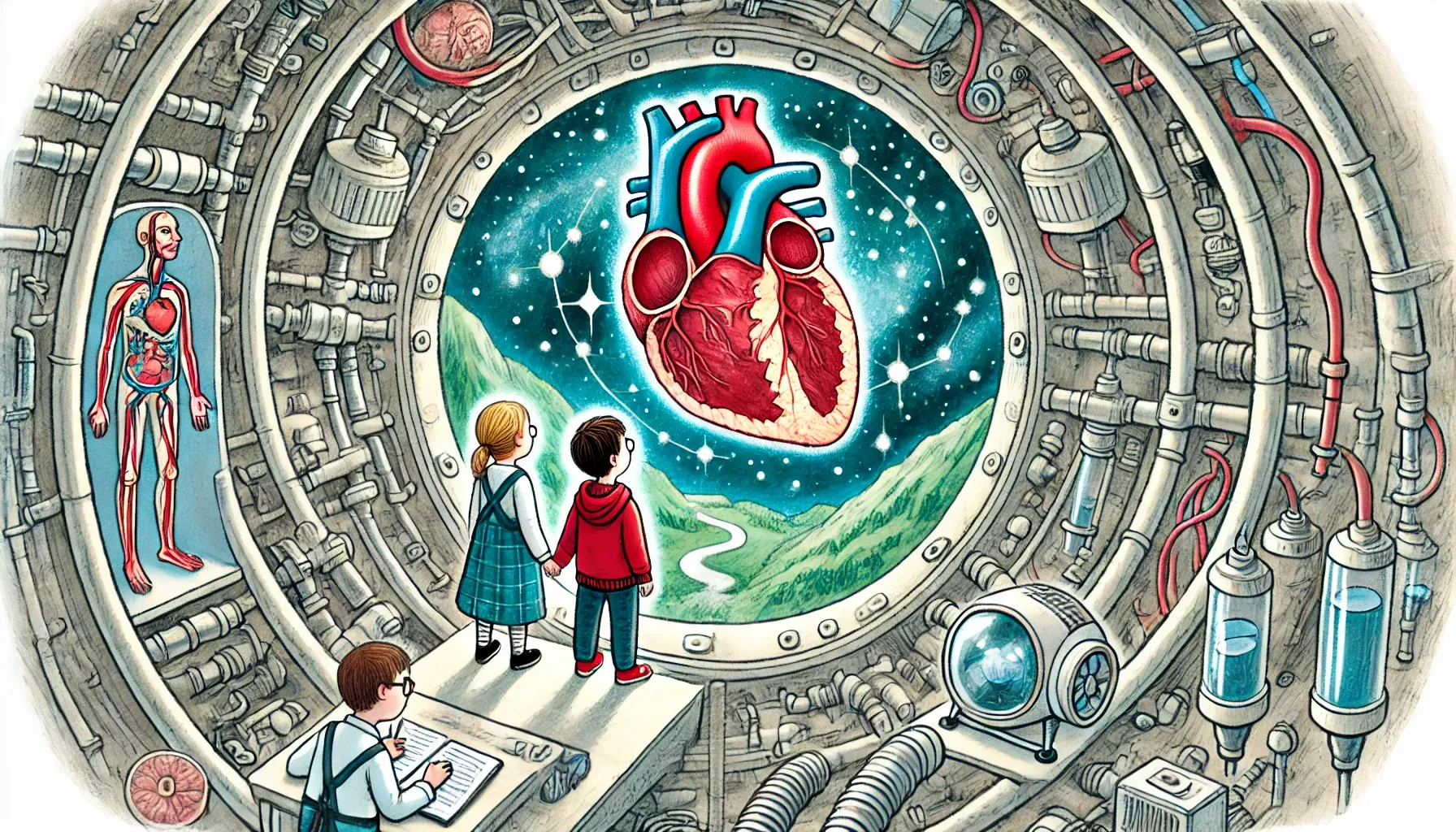 The Beating Heart - Educational story for kids