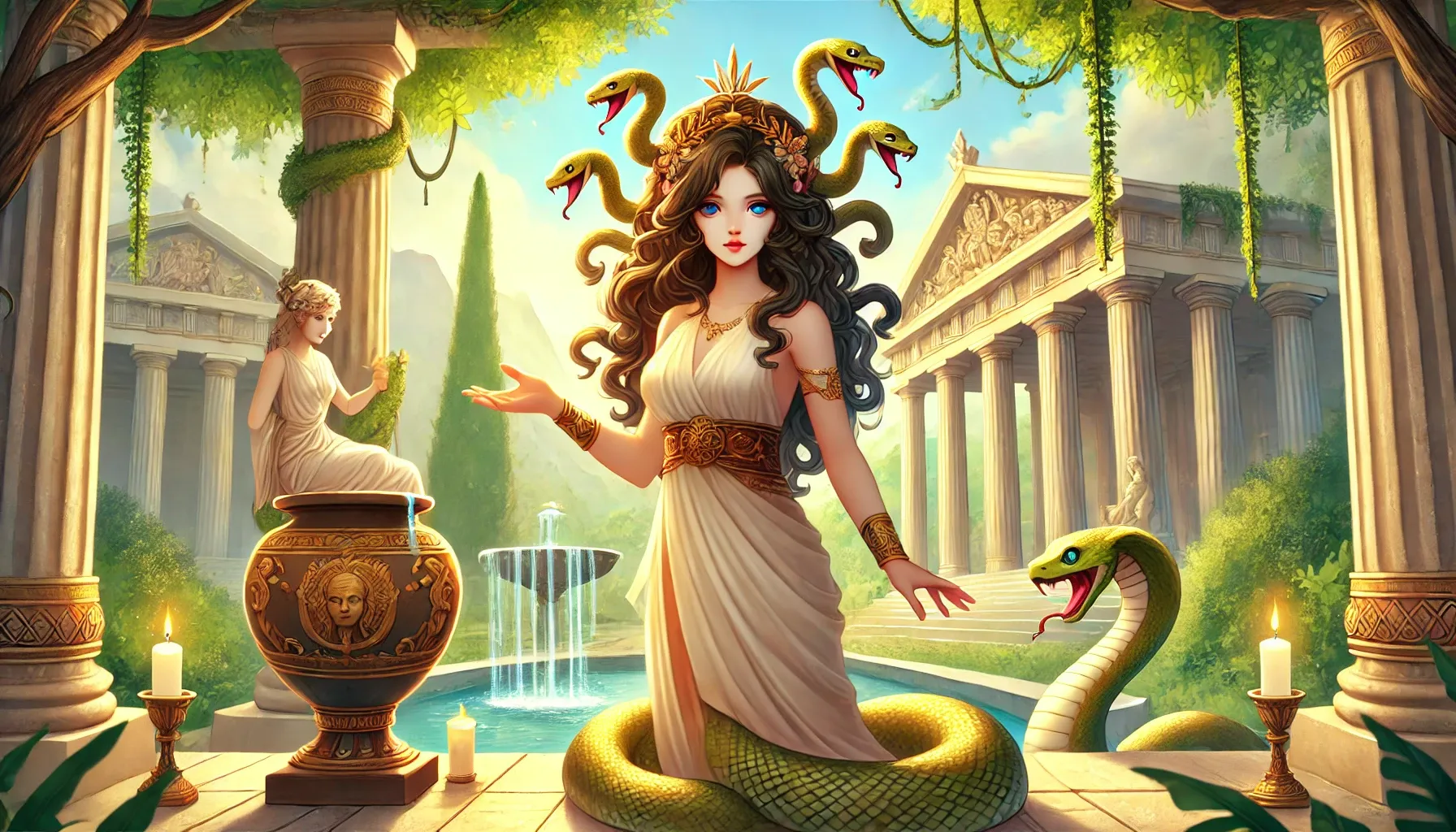 The Beautiful Medusa - The story of medusa