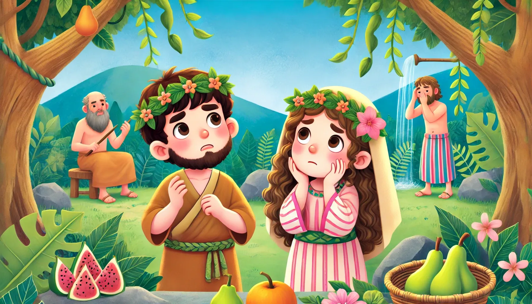 The Consequences - Adam and Eve - Story for Kids