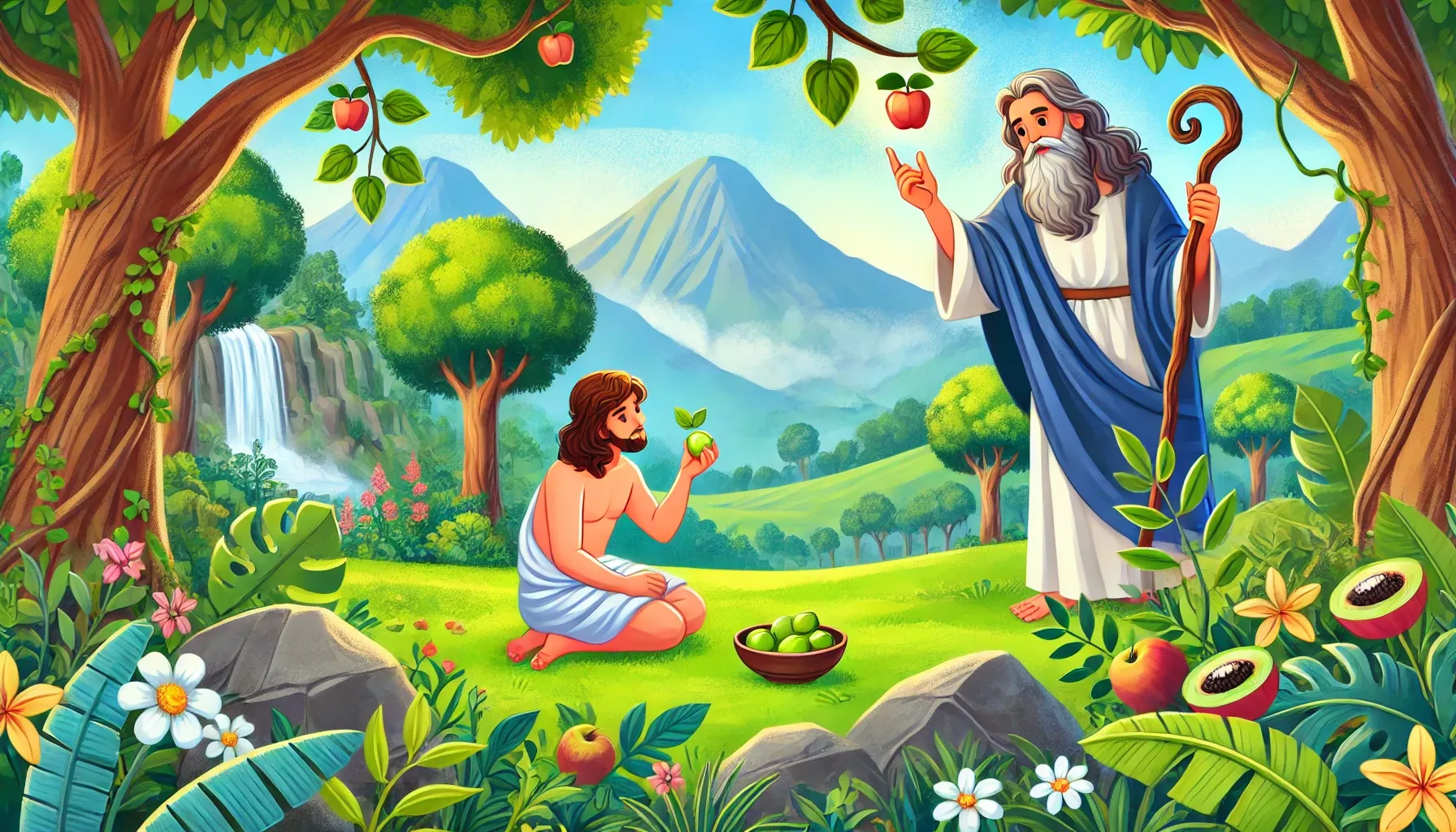 The Creation of Adam and Eve - Bible for Kids