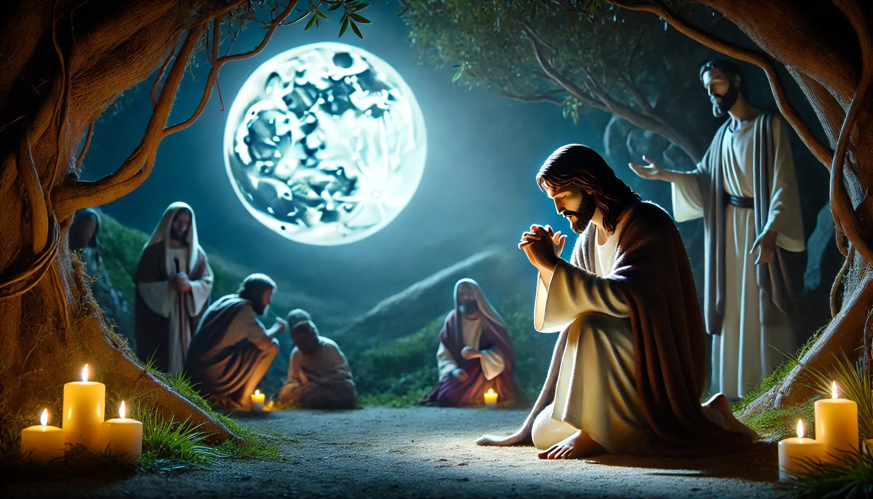 The Garden of Gethsemane - Easter for kids