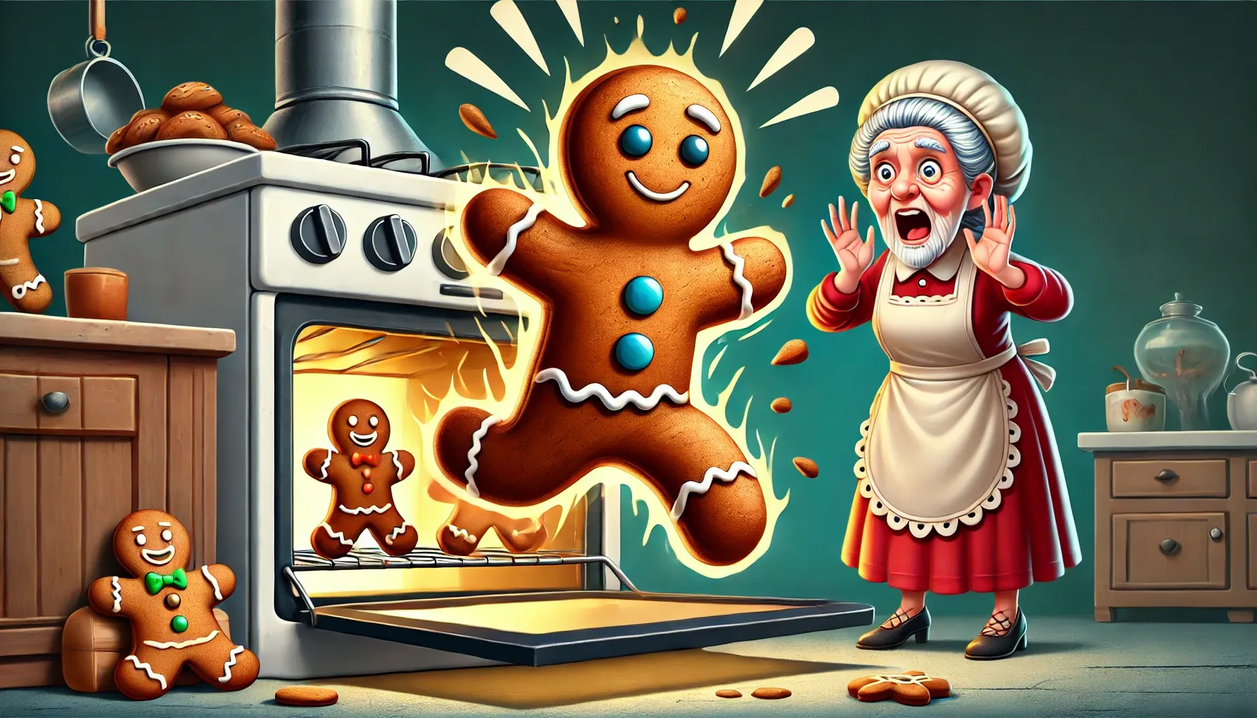 The Great Escape - Gingerbread man story