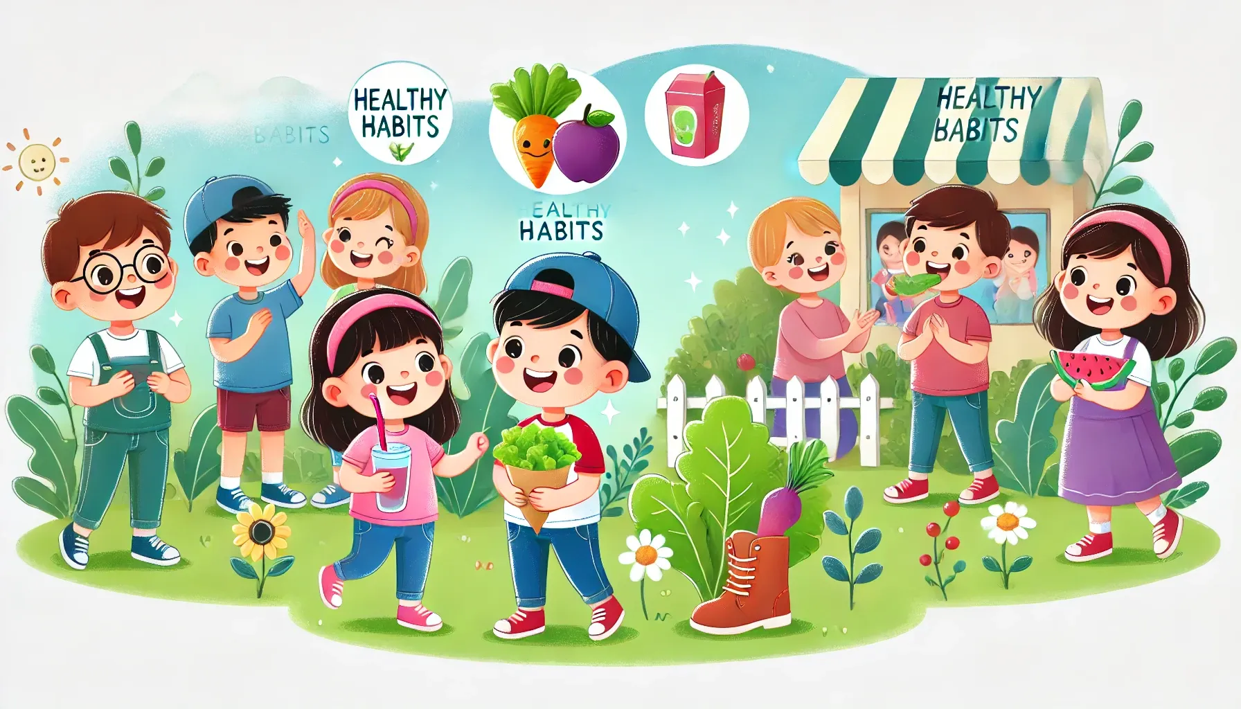 The Healthy Habits Heroes - educational stories for kids