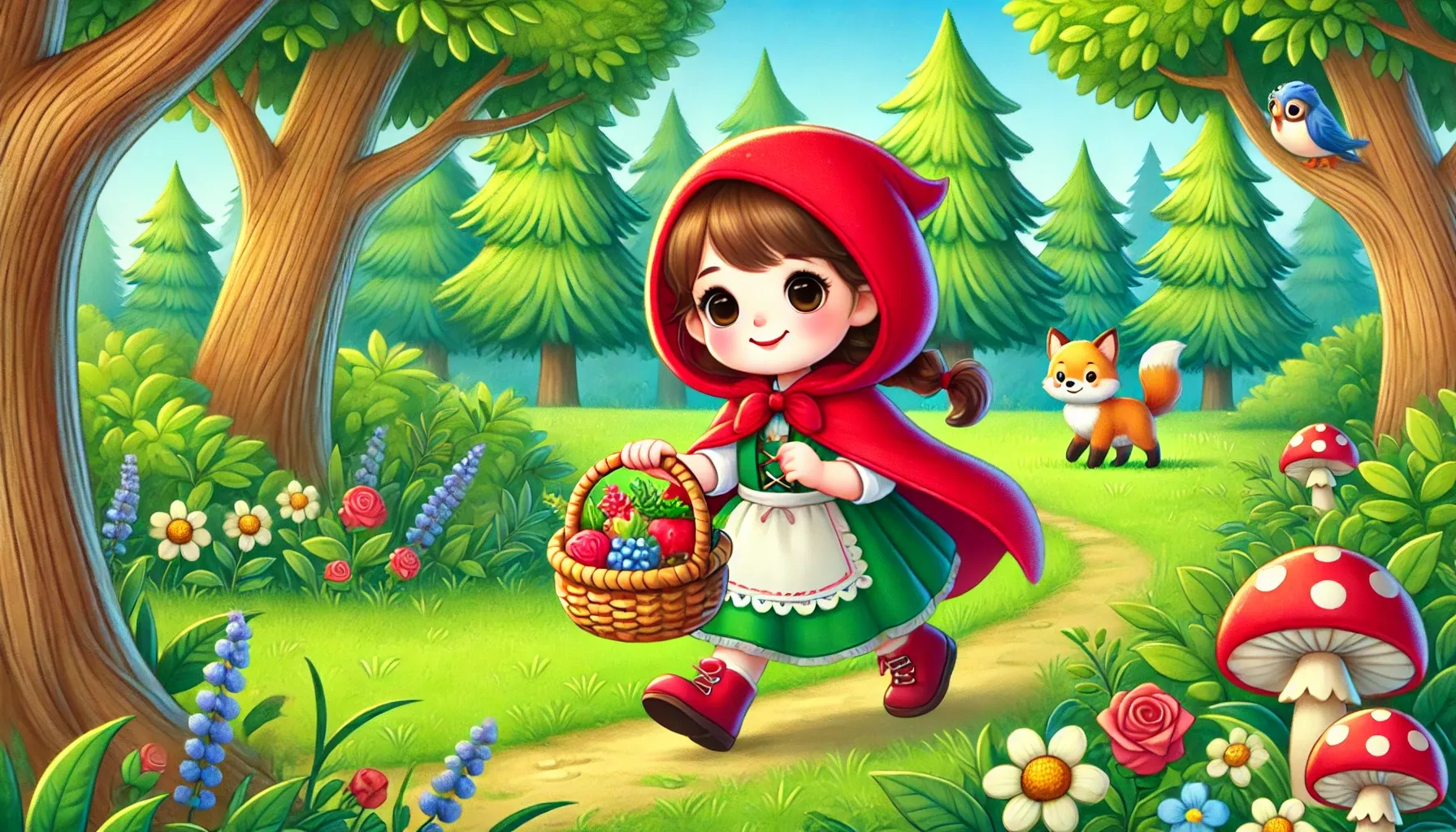 The Journey Begins - The Little Red Riding Hood