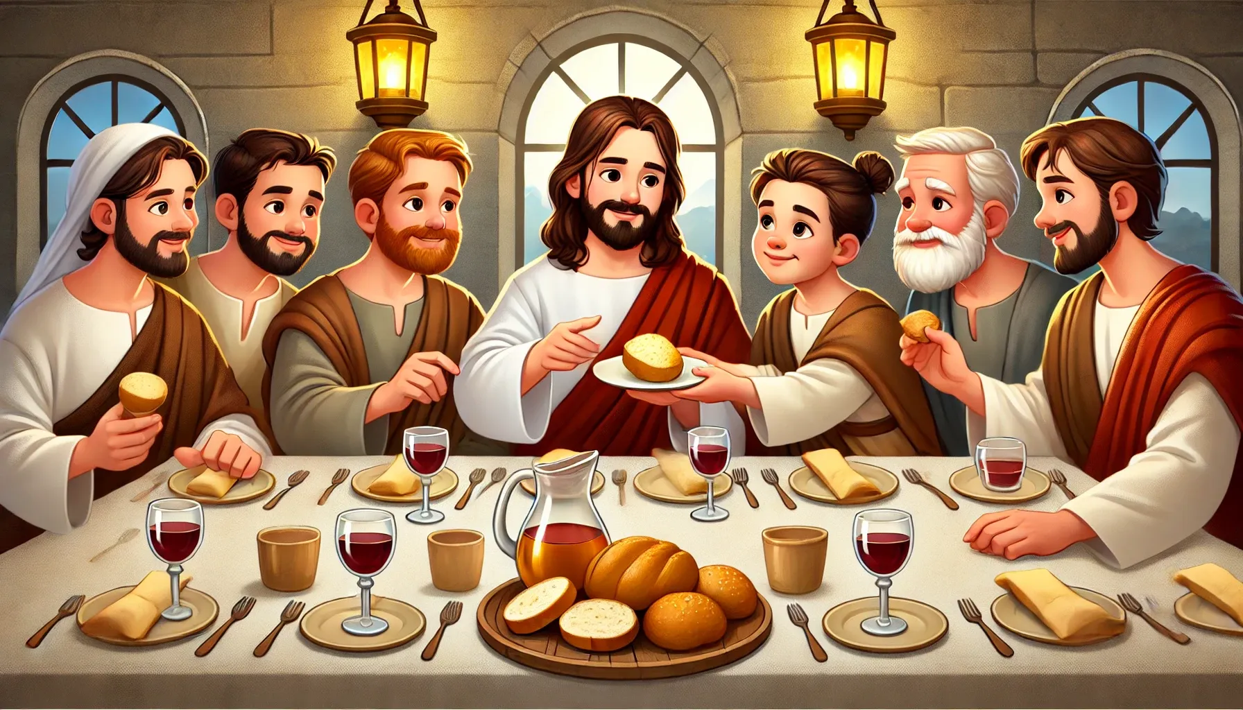 The Last Supper - Easter for kids