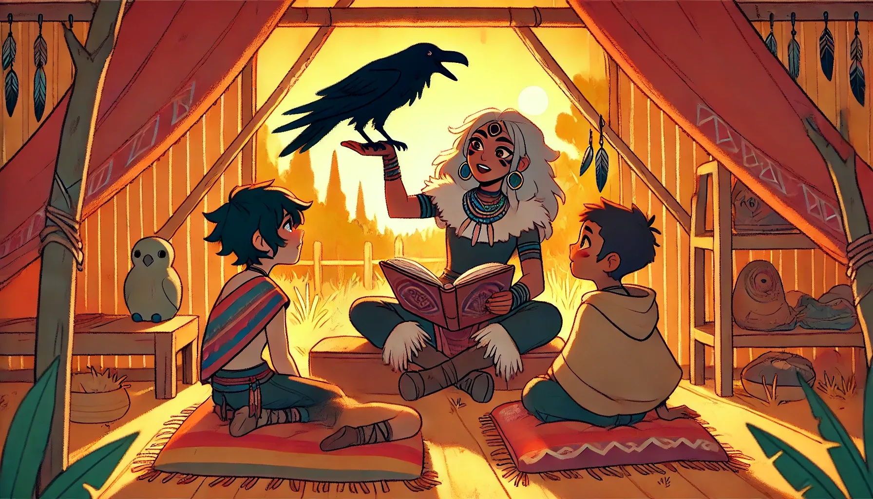 The Legend of the Raven - Indigenous stories