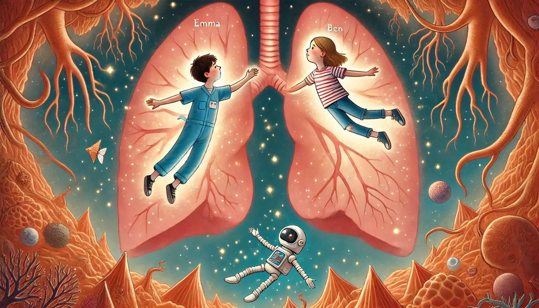 The Lungs at Work - Educational stories for kids