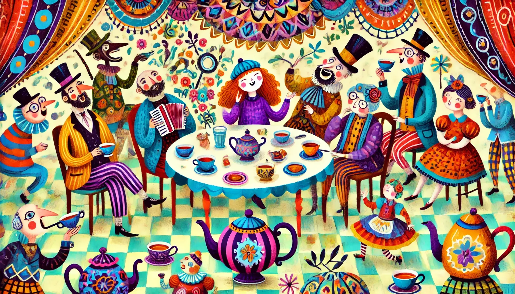 The Mad Tea Party - Alice in wonderland 