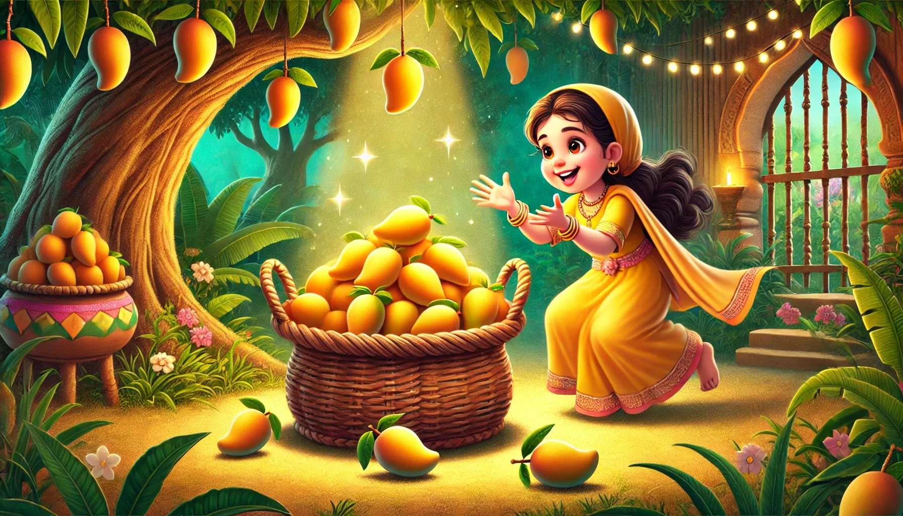 The Magic Mango Tree - Tamil Story for Kids