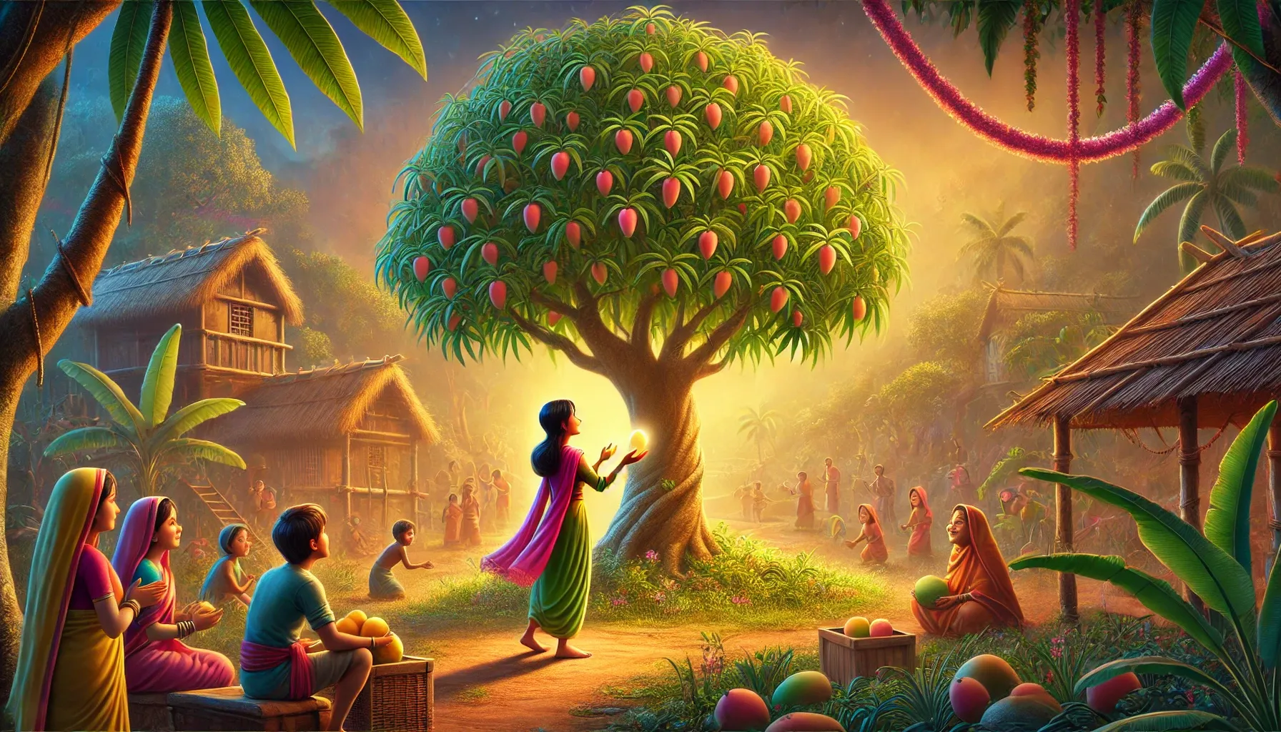 The Magic Mango Tree - Tamil Story for Kids