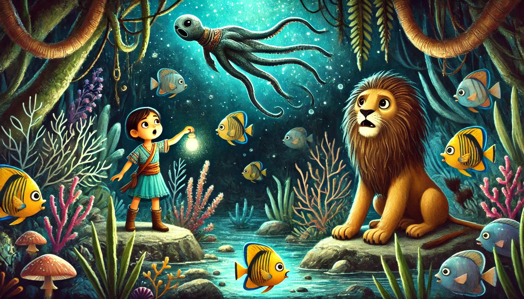 The Mysterious Deep Sea - educational stories for kids