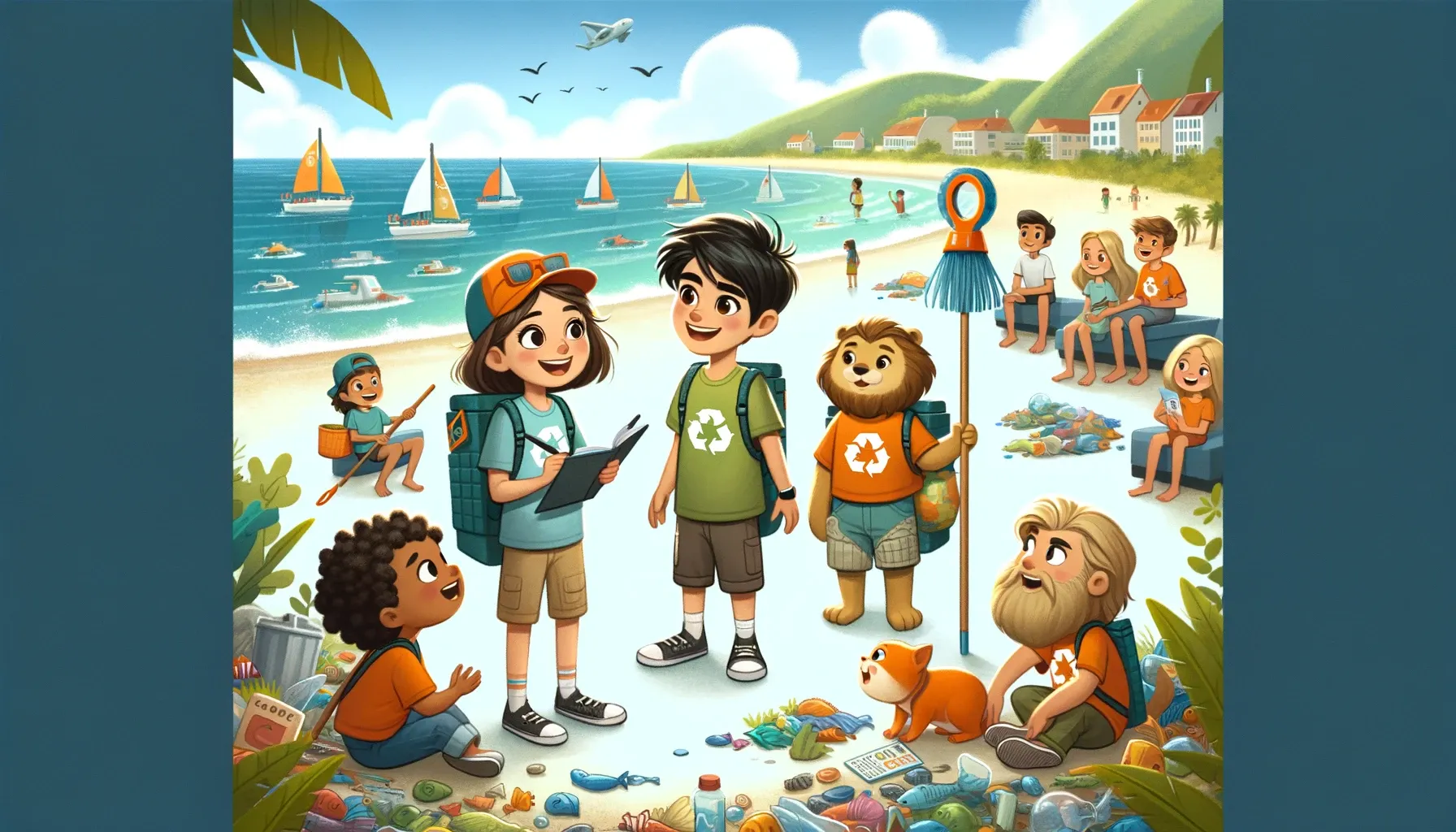 The Ocean Cleanup Mission - educational stories for kids