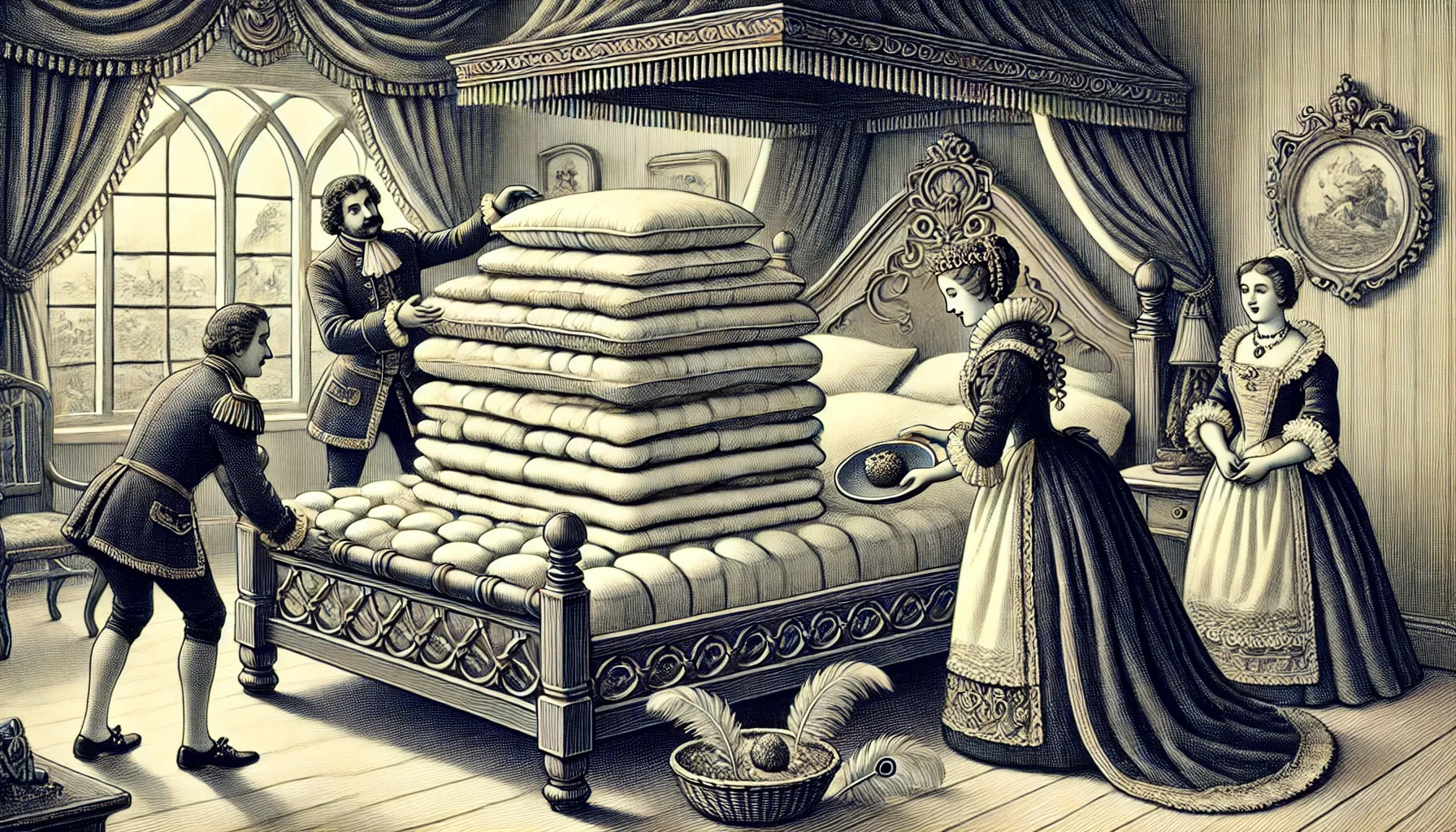 The Princess and the Pea - Story for Kids - Fairy Tales for kids