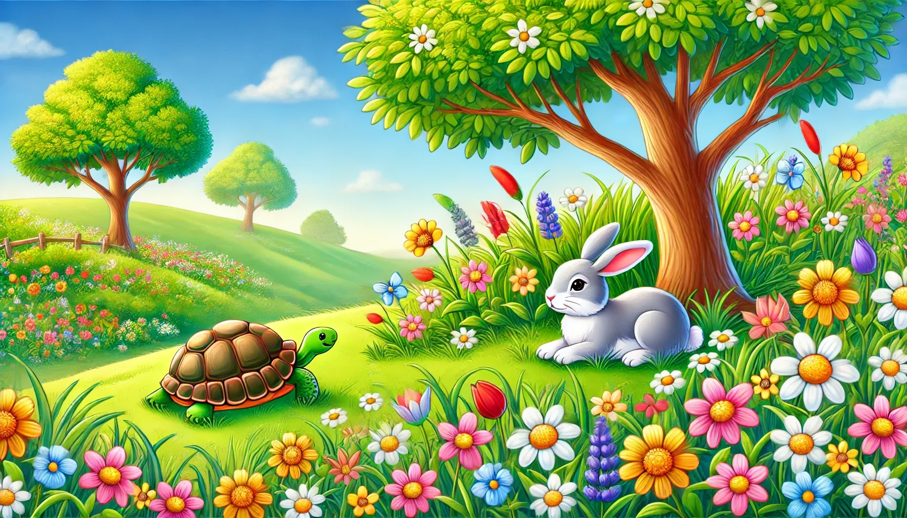 The Rabbit and the Tortoise Story