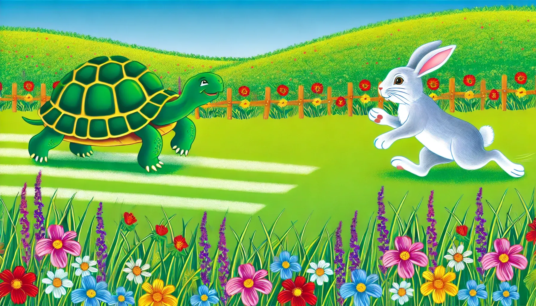 The Rabbit and the Tortoise Story