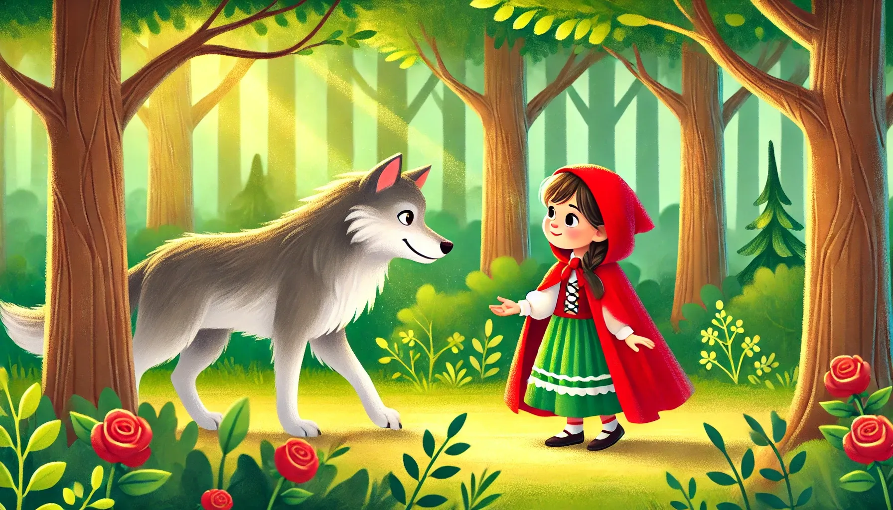 The wolf - The Little Red Riding Hood