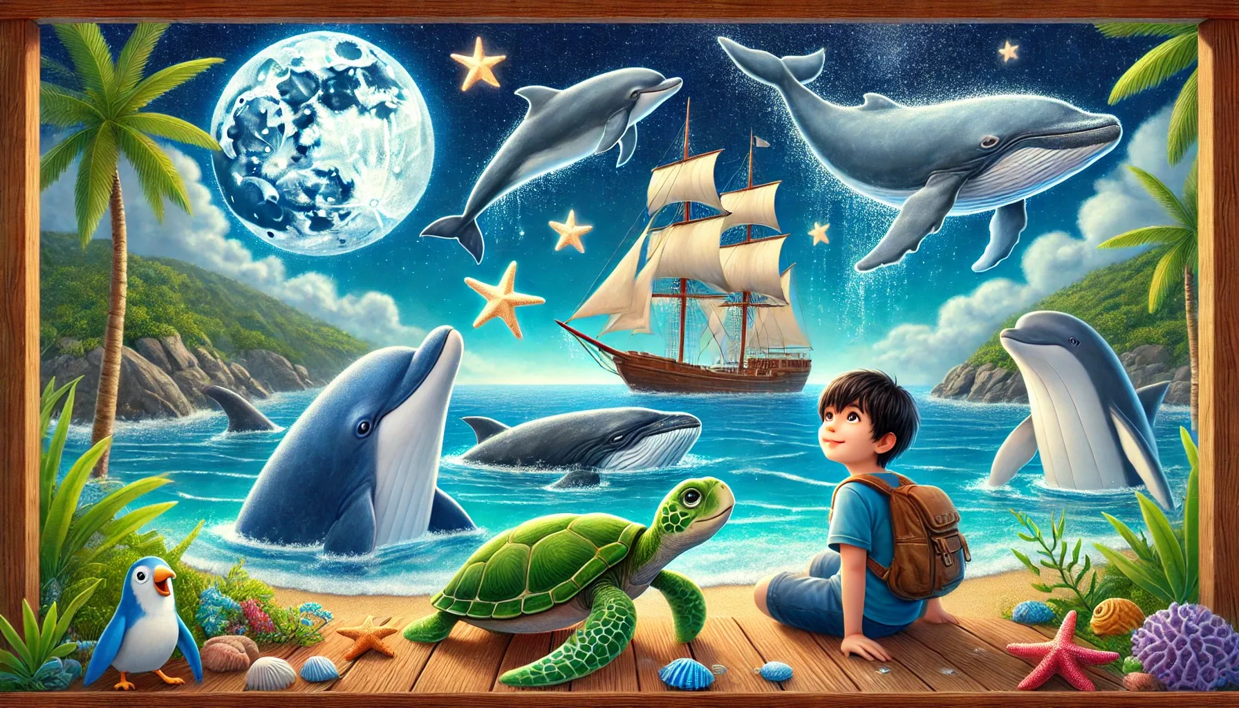 The Serene Sea Voyage: A Bedtime Story for Kids