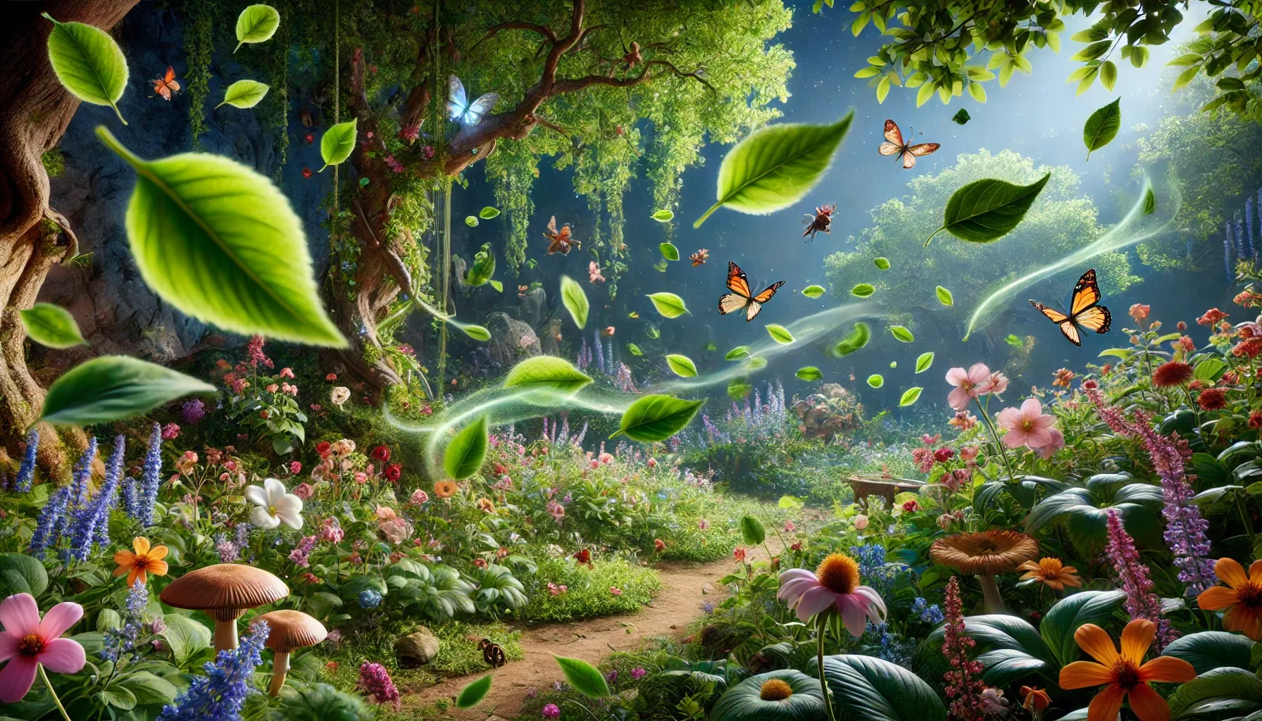 The Magic Garden of Flowers and Butterflies - Bedtime Stories