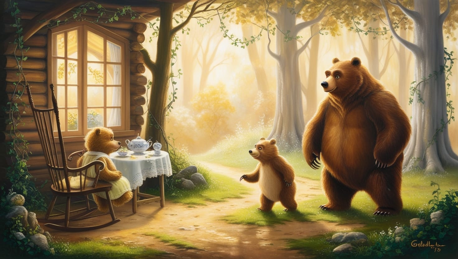 Goldilocks and the Three Bears: A Bedtime Adventure