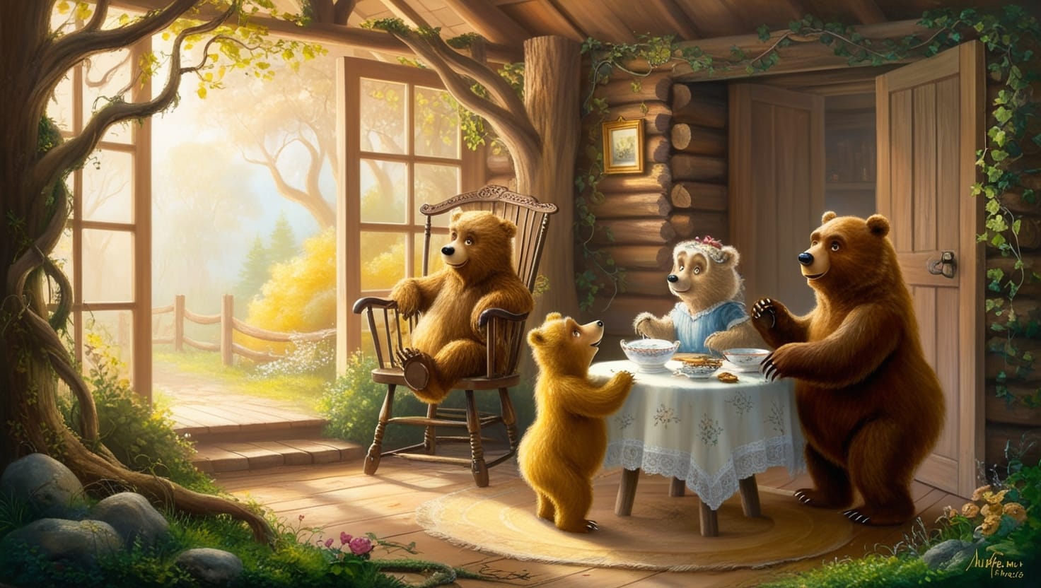 Goldilocks and the Three Bears: A Bedtime Adventure