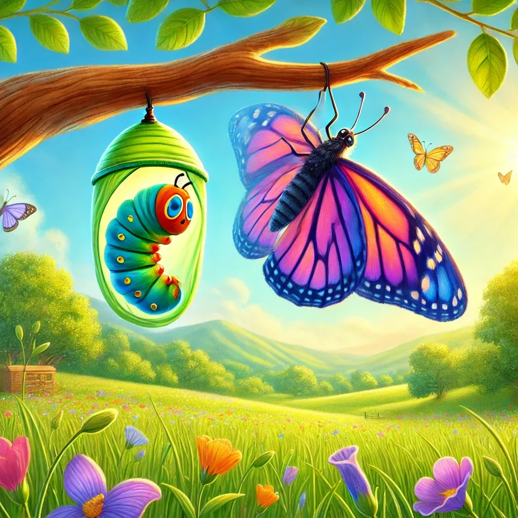 Lila, the Brave Butterfly - Story for Kids meadow