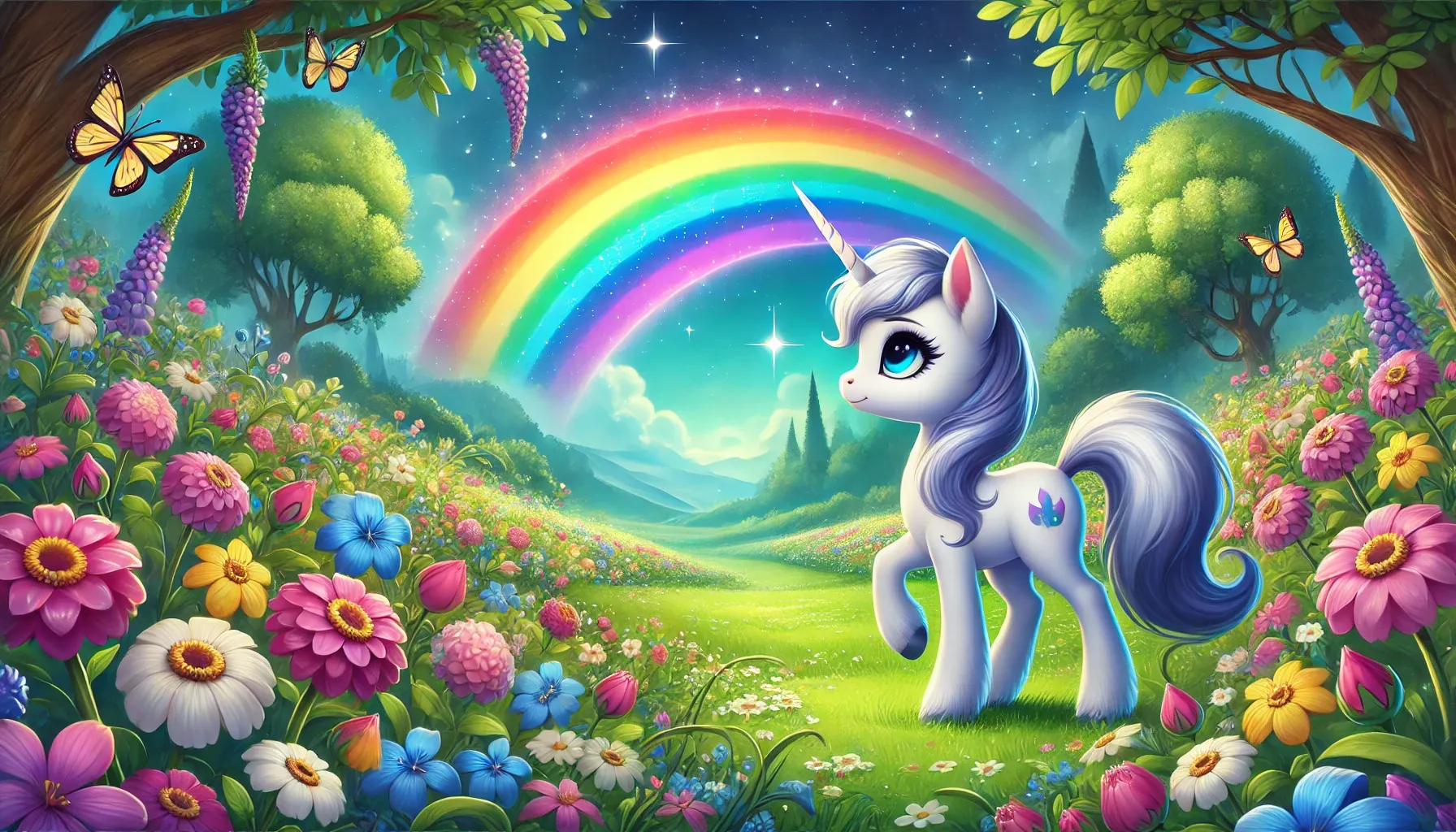 Luna's Rainbow Adventure - Unicorn Story for Kids