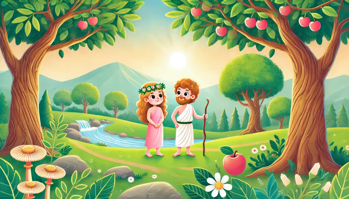 Adam and Eve: Bible Story for Kids