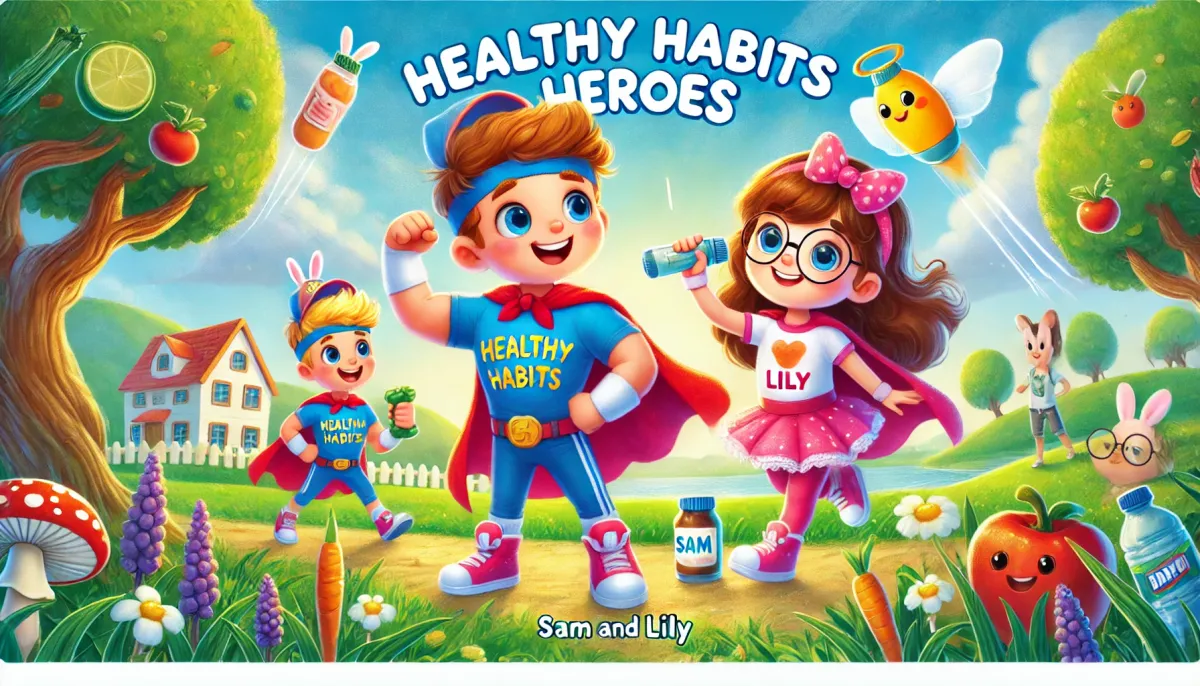 Healthy Habits Heroes: Learning About Nutrition, Exercise, and Healthy Living