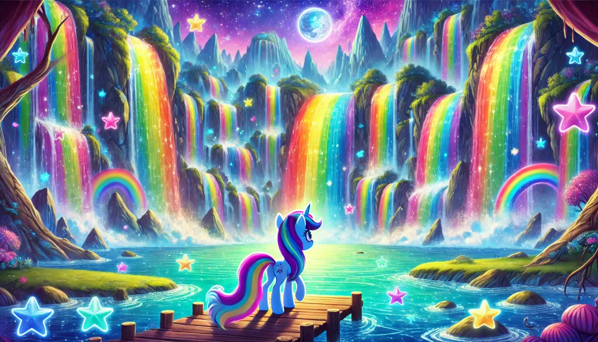 Star's Journey to the Rainbow Falls - Unicorn Story for Kids