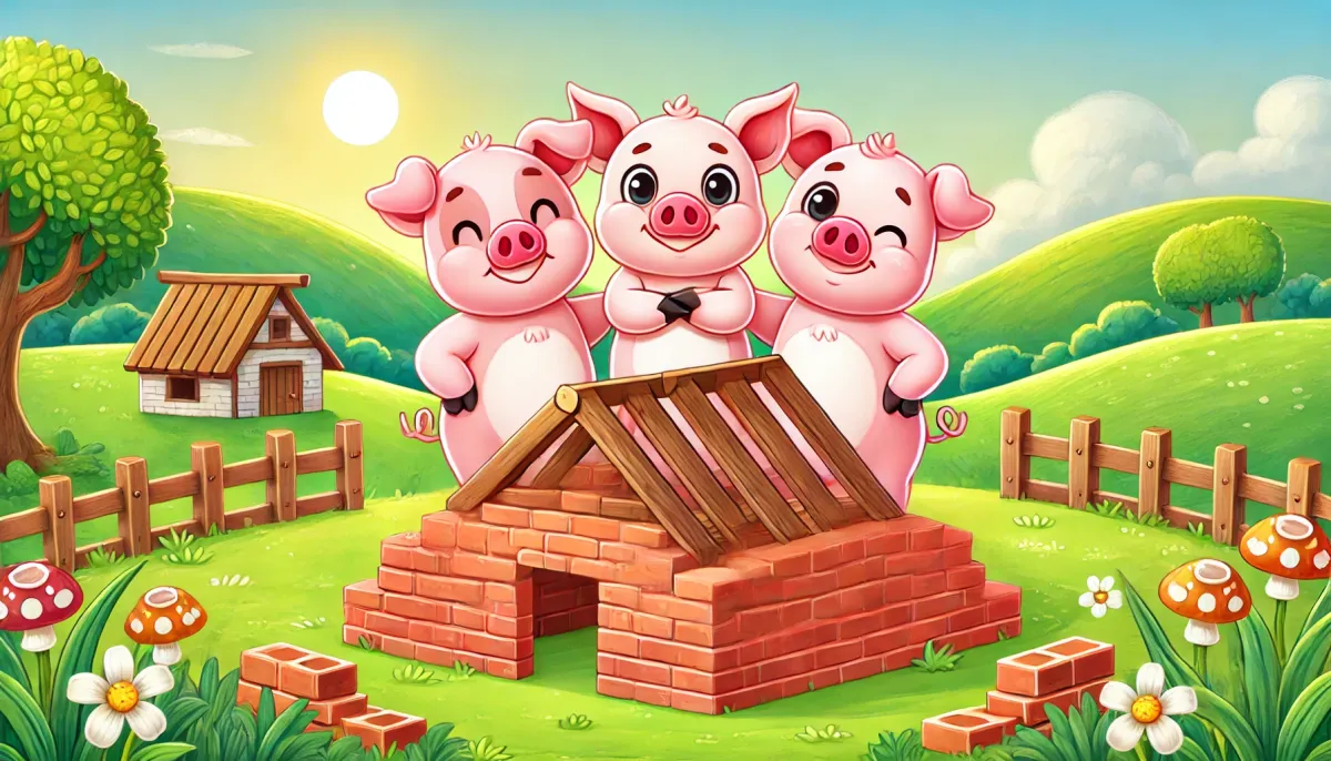 The Three Little Pigs: A Story of Cleverness and Courage